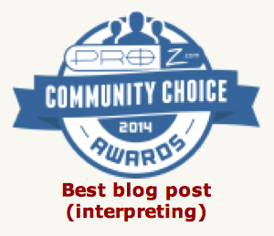 proz community choice 2014