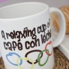 English or my mother tongue at a multilingual conference? relaxing cup of cafe con leche ana botella