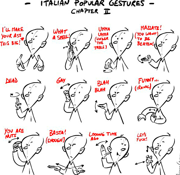 italian gestures