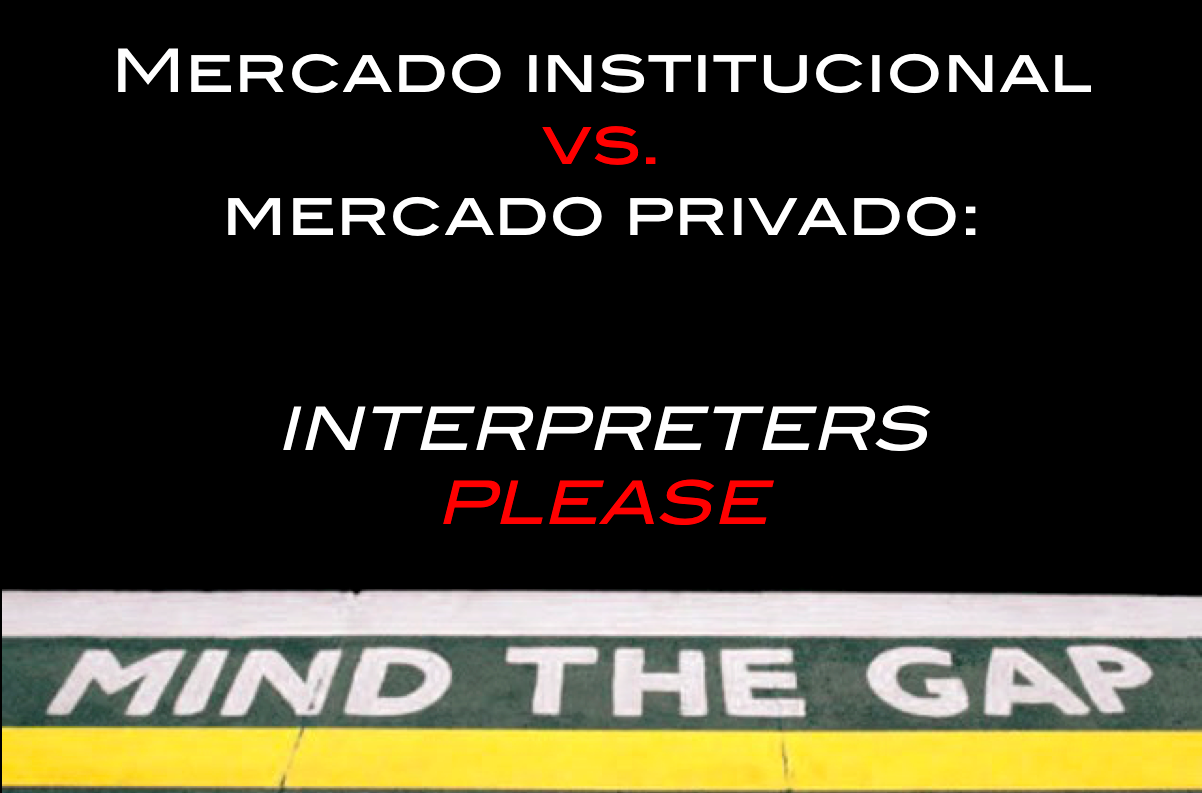 retour mercado privado institucional interpretación